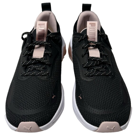 Puma Womens Size 9 Black/Rose Cell Thrill Athletic Low Top Running Sneakers Shoe - Picture 3 of 8